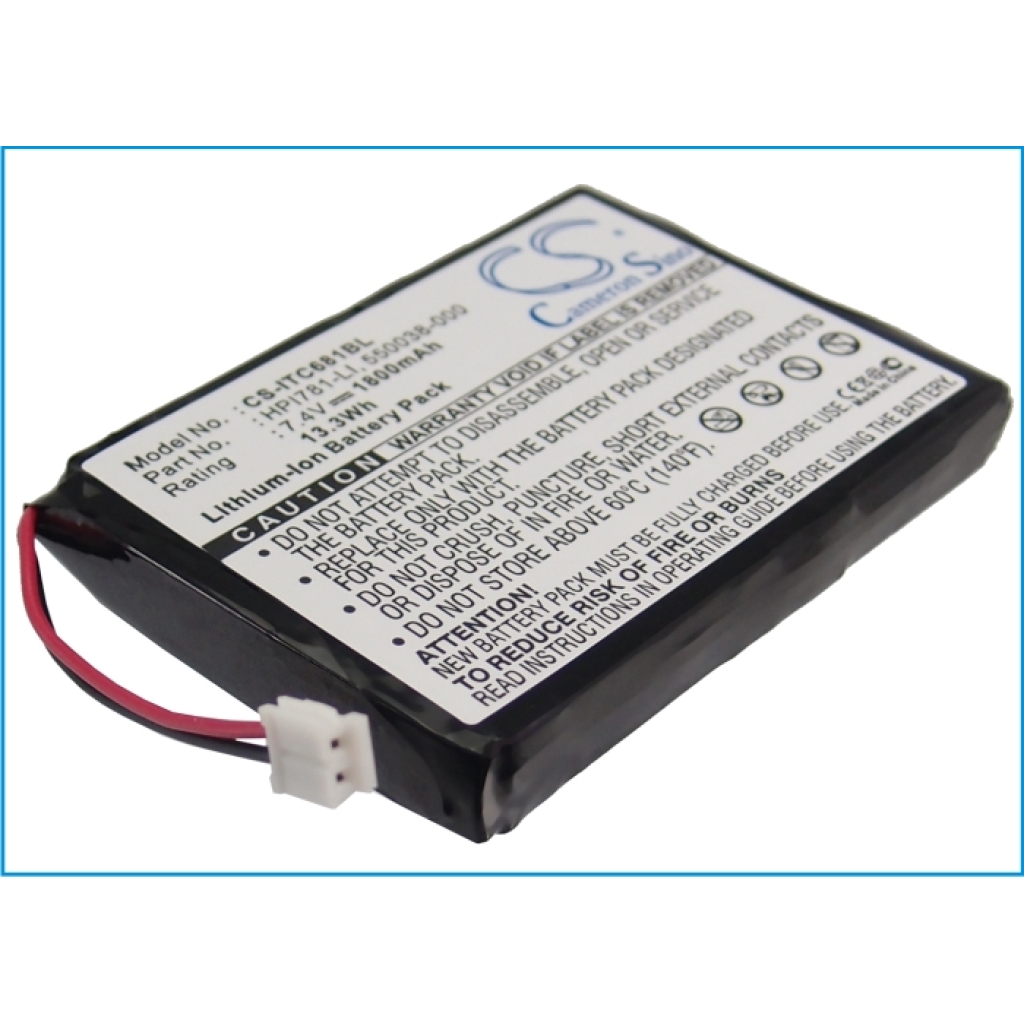 Batterijen Printerbatterij CS-ITC681BL