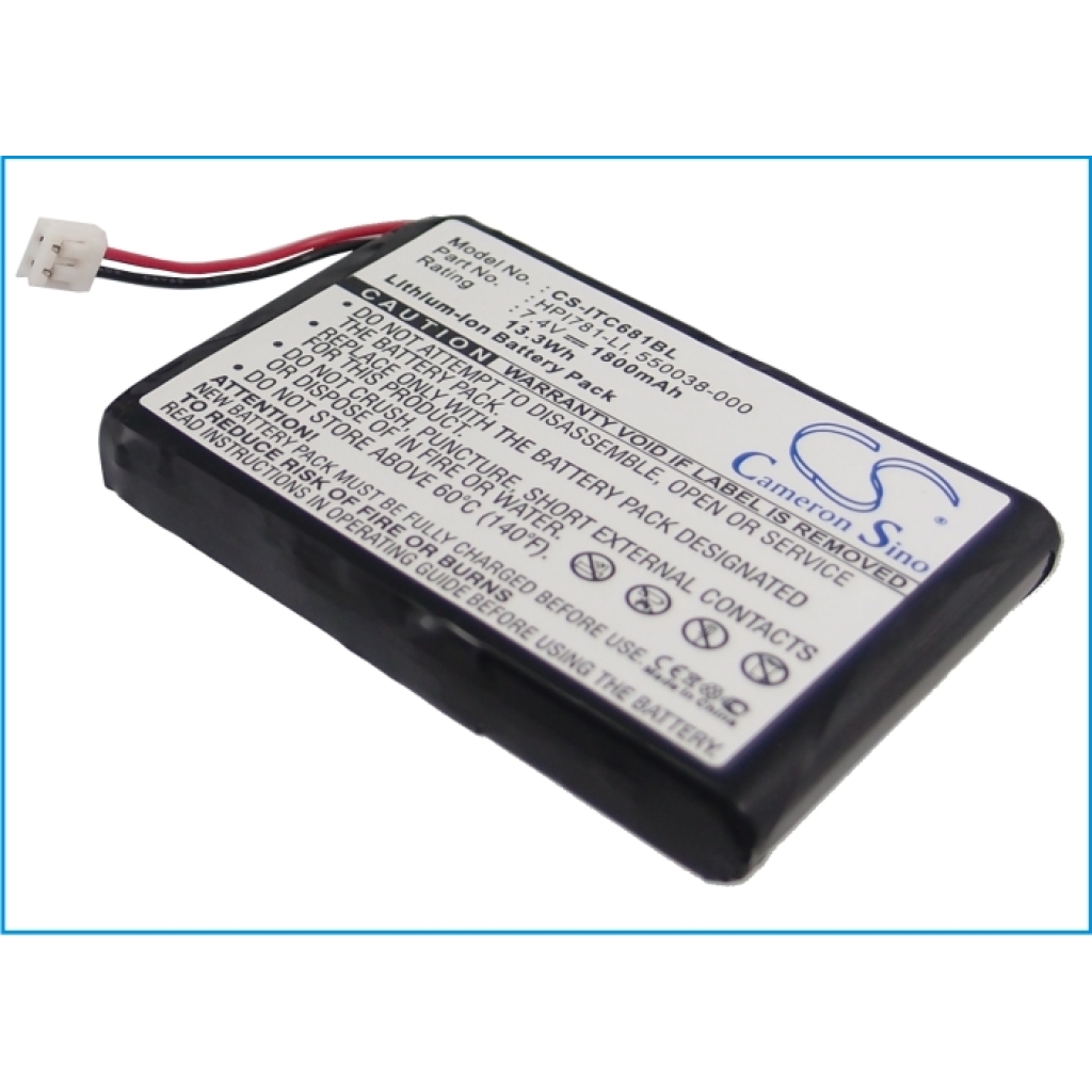 Batterijen Printerbatterij CS-ITC681BL