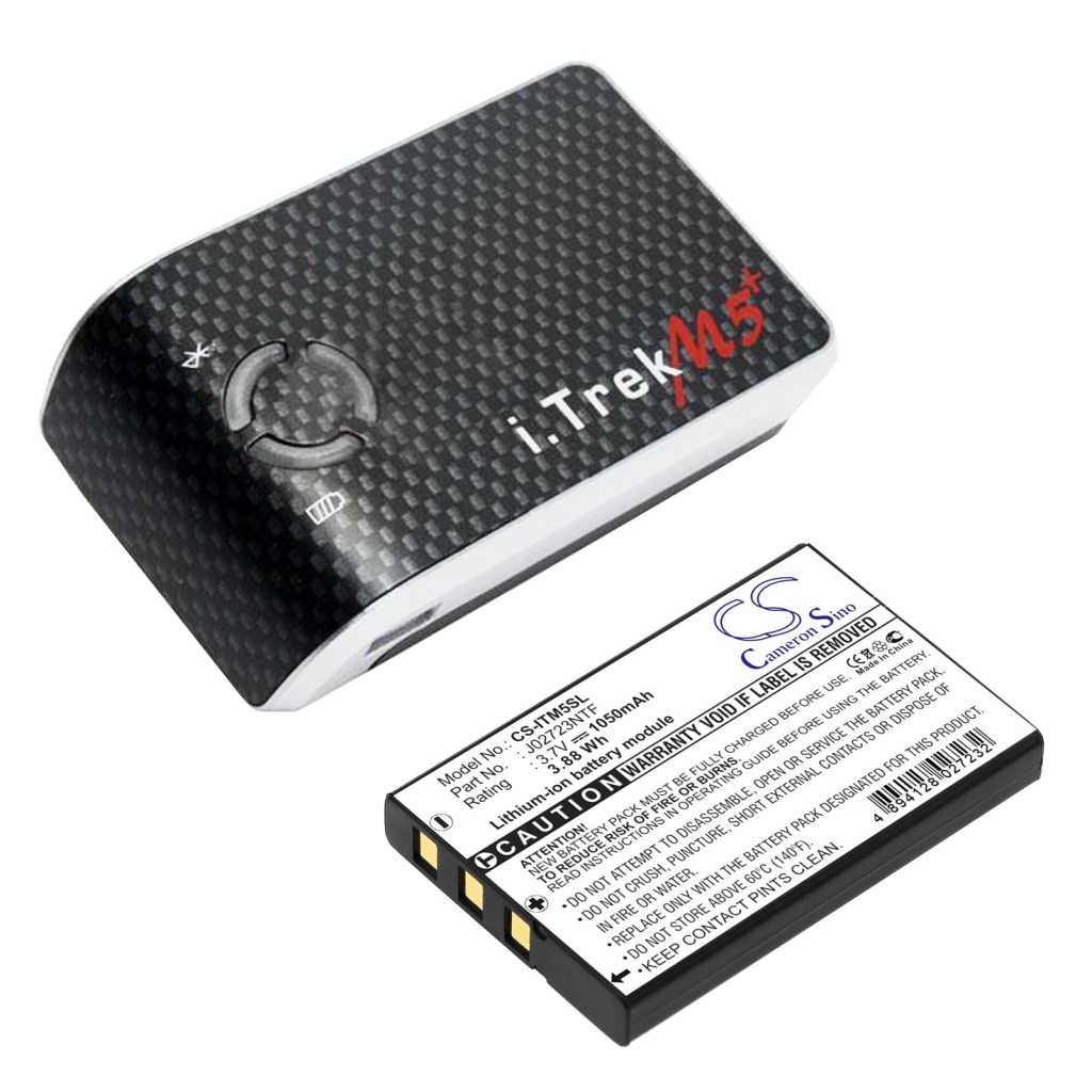 GPS, Navigator Batterij i.Trek M5