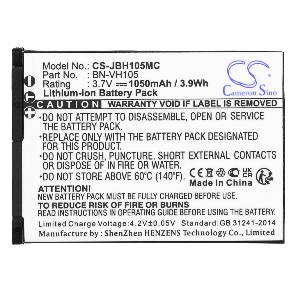 Batterij voor camera JVC ADIXXION