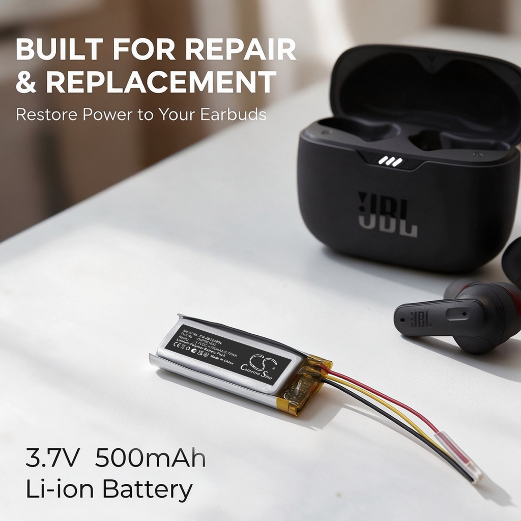 Batterijen compatibel met JBL Tune 230NC Charging Case Beam 230NC Charging Case Beam Earbuds charging Case CS-JBT230SL