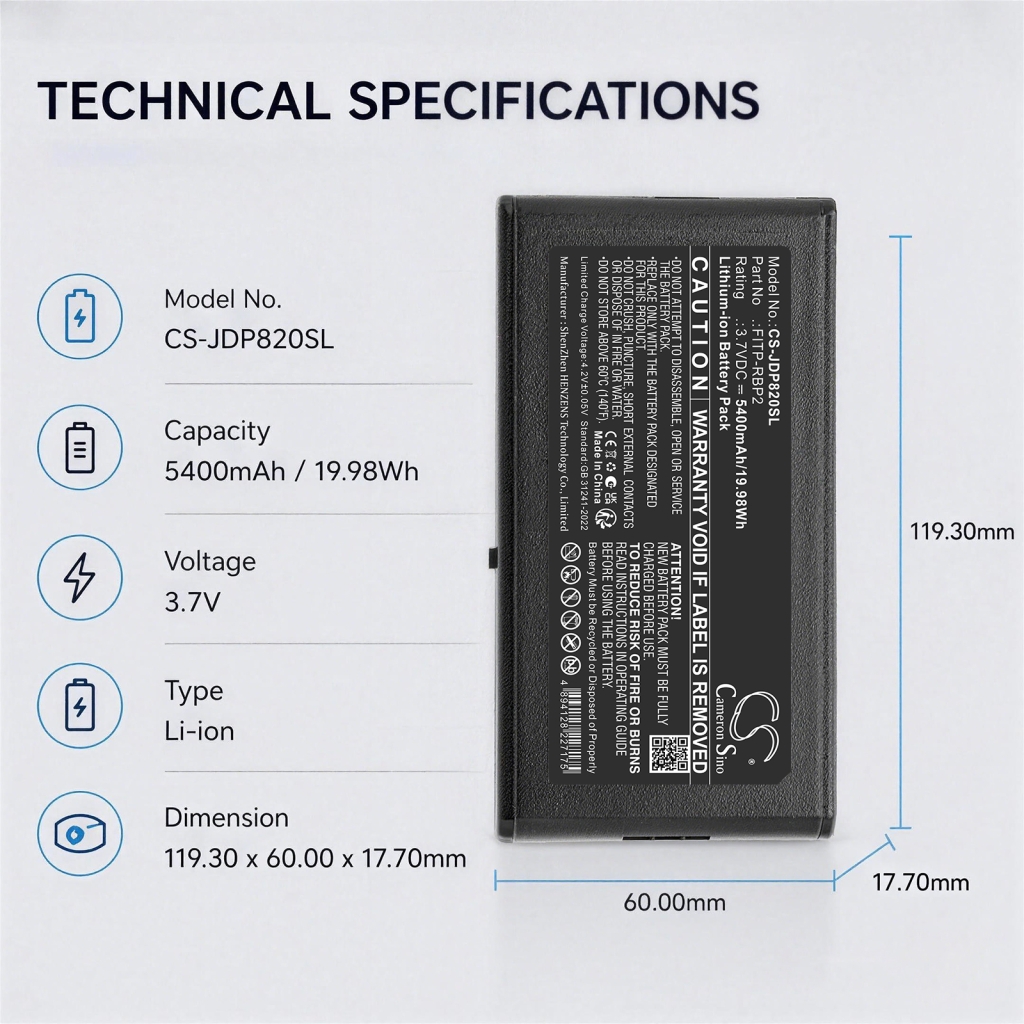 Battery compatible with Power Tools Battery