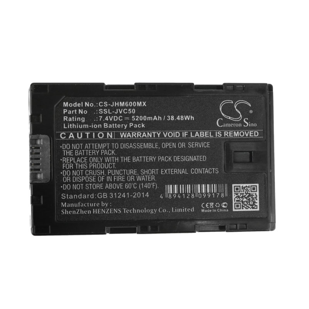 Batterijen Vervangt SSL-JVC50