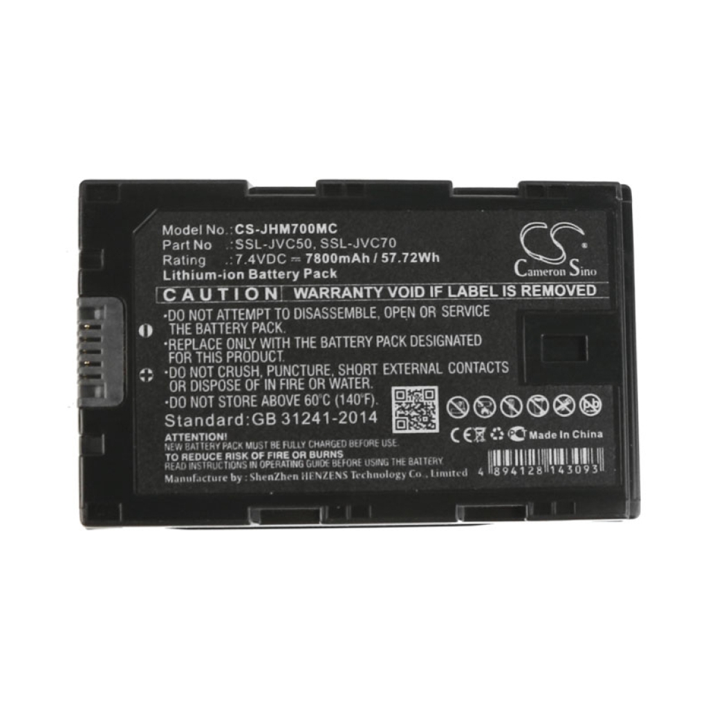 Batterijen Vervangt SSL-JVC70
