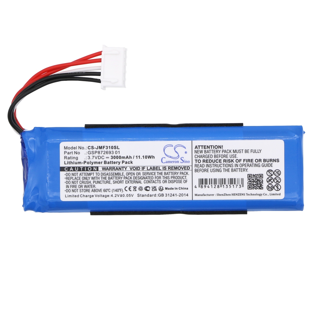 Batterijen Vervangt P763098 03A
