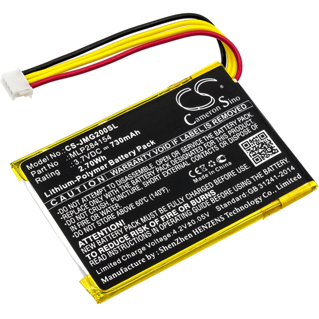Batterijen Luidspreker Batterij CS-JMG200SL