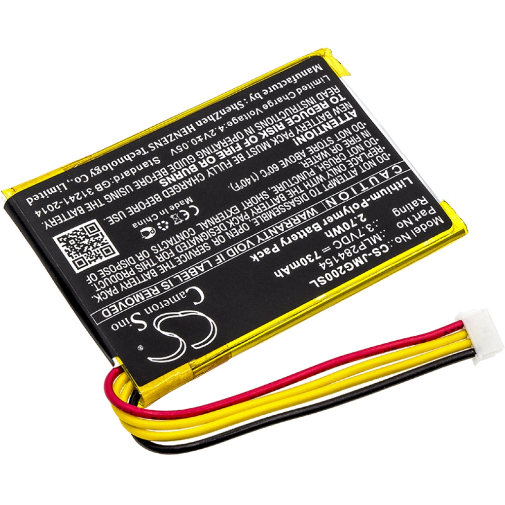 Batterijen Luidspreker Batterij CS-JMG200SL
