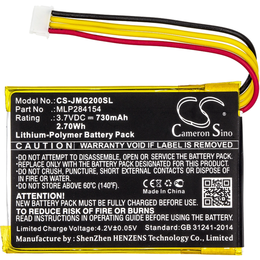 Batterijen Vervangt GO2/MLP284154