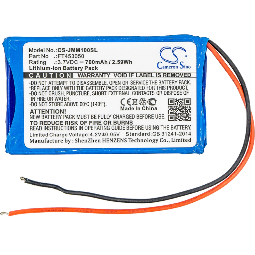 Luidspreker Batterij Jbl CS-JMM100SL
