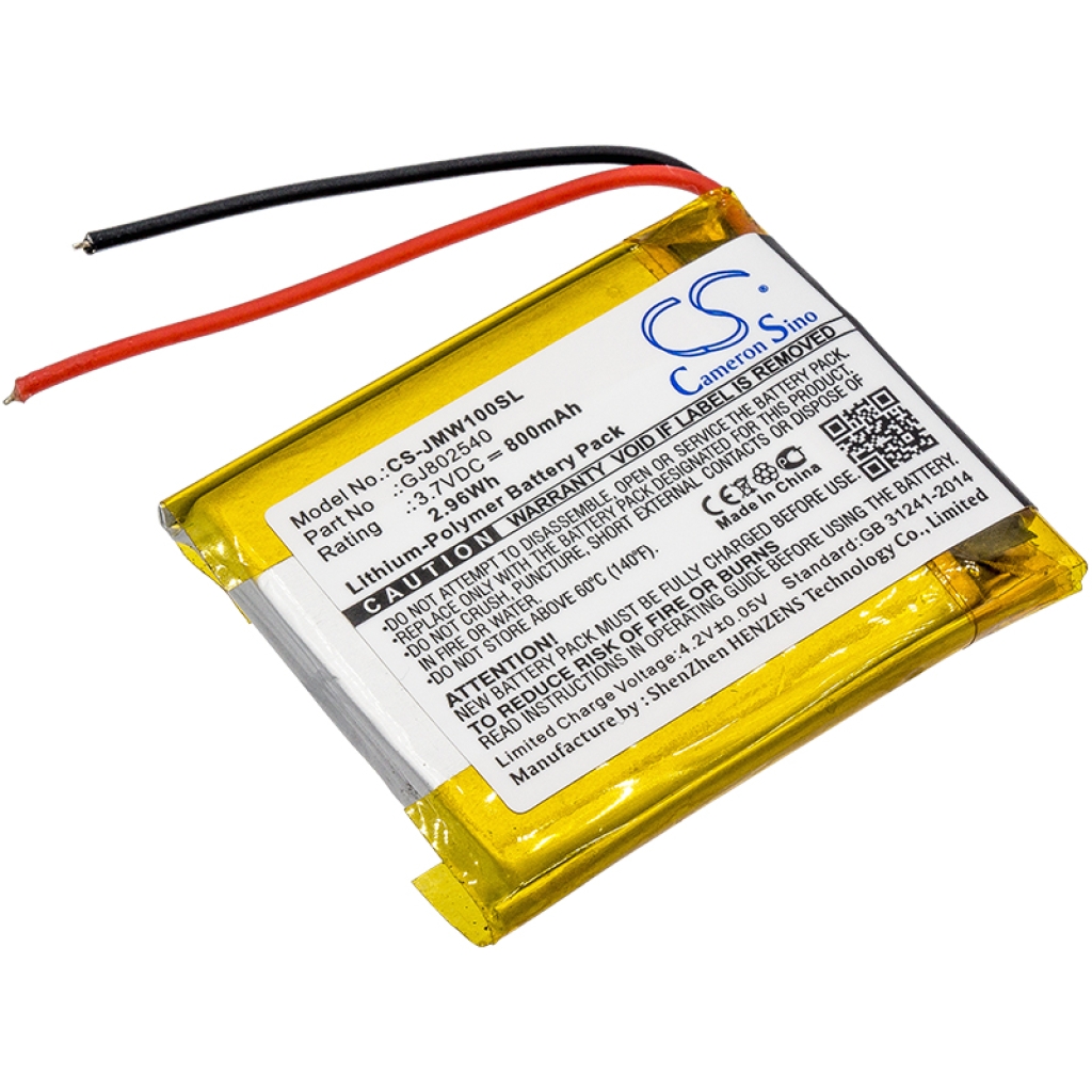 Batterijen Vervangt GJ802540