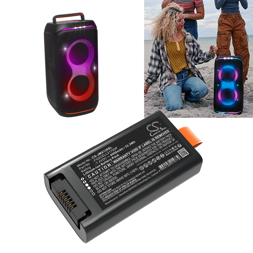 Luidspreker Batterij Jbl CS-JMX120SL