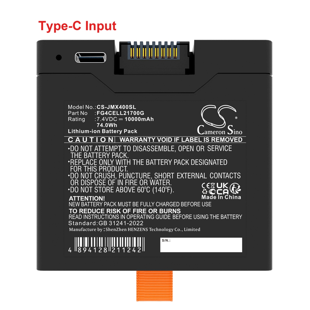 Luidspreker Batterij Jbl CS-JMX400SL