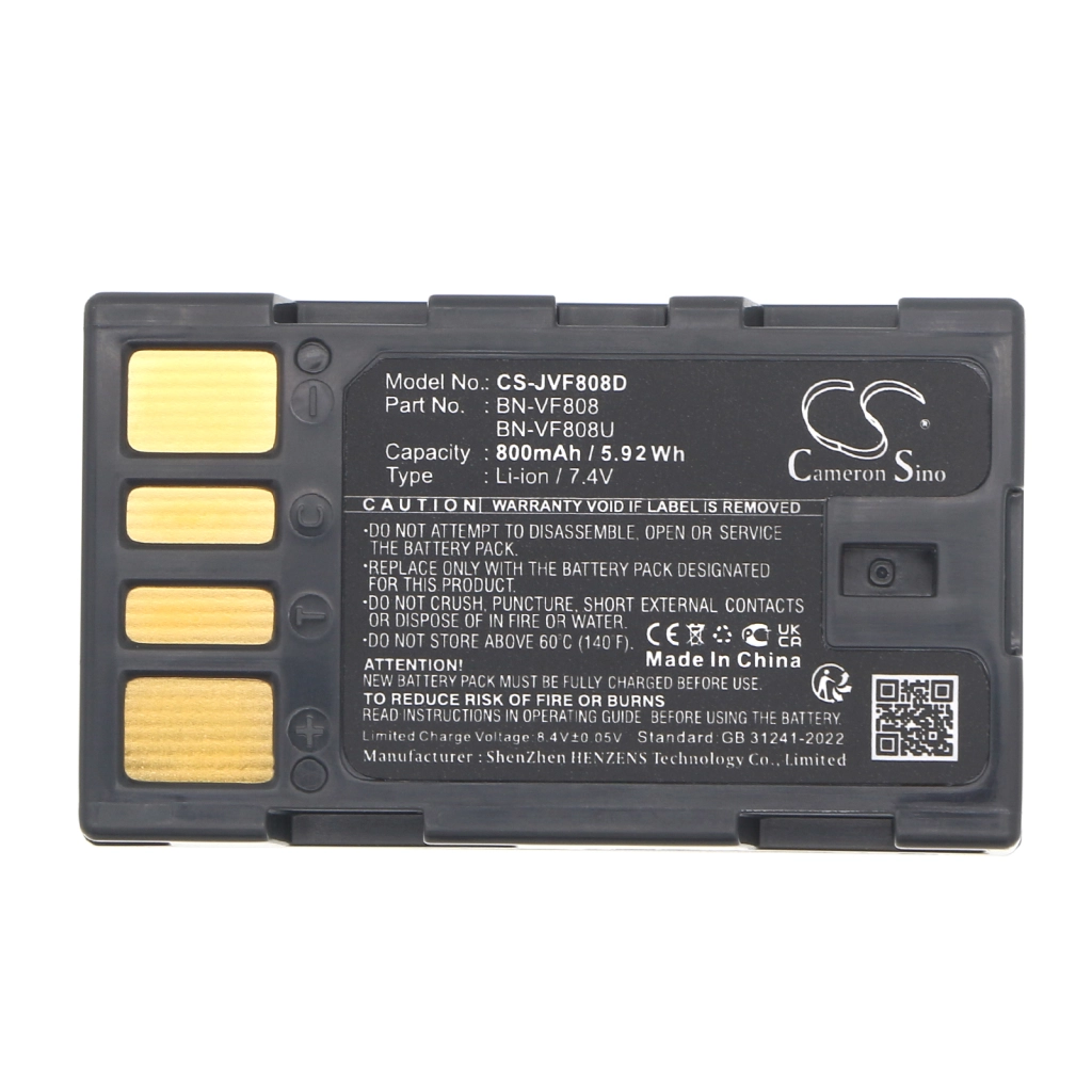 Camera Battery JVC GZMG361US