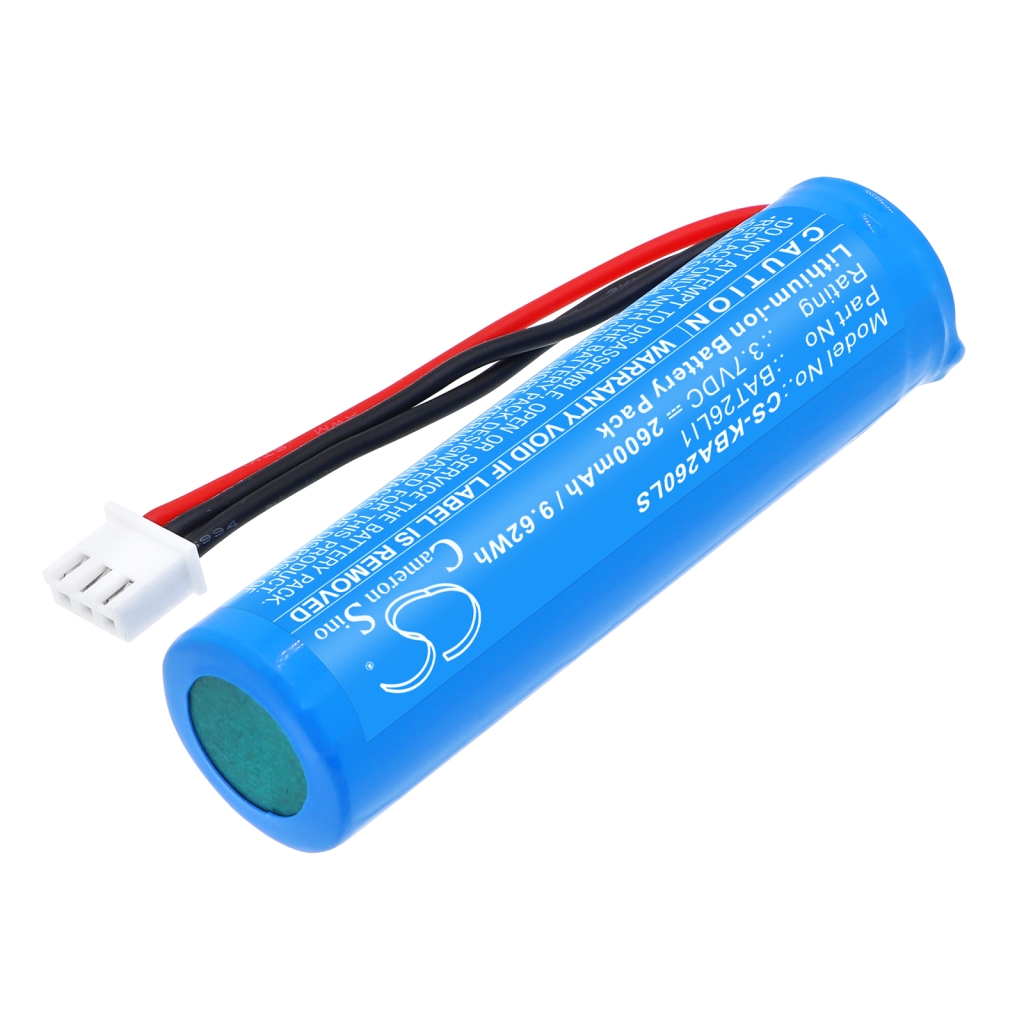 Compatible battery replacement for Kosnic BAT26LI1