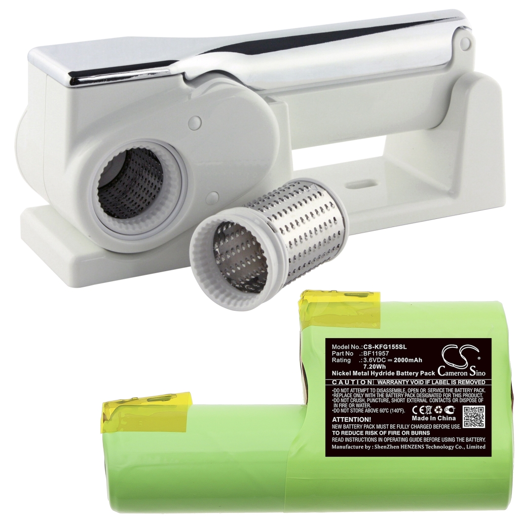 Compatibele batterijvervanging voor Kenwood BF11957