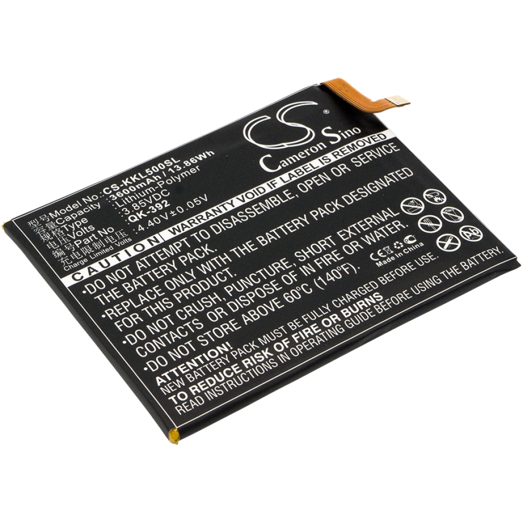 Batterij voor mobiele telefoon Qihoo CS-KKL500SL
