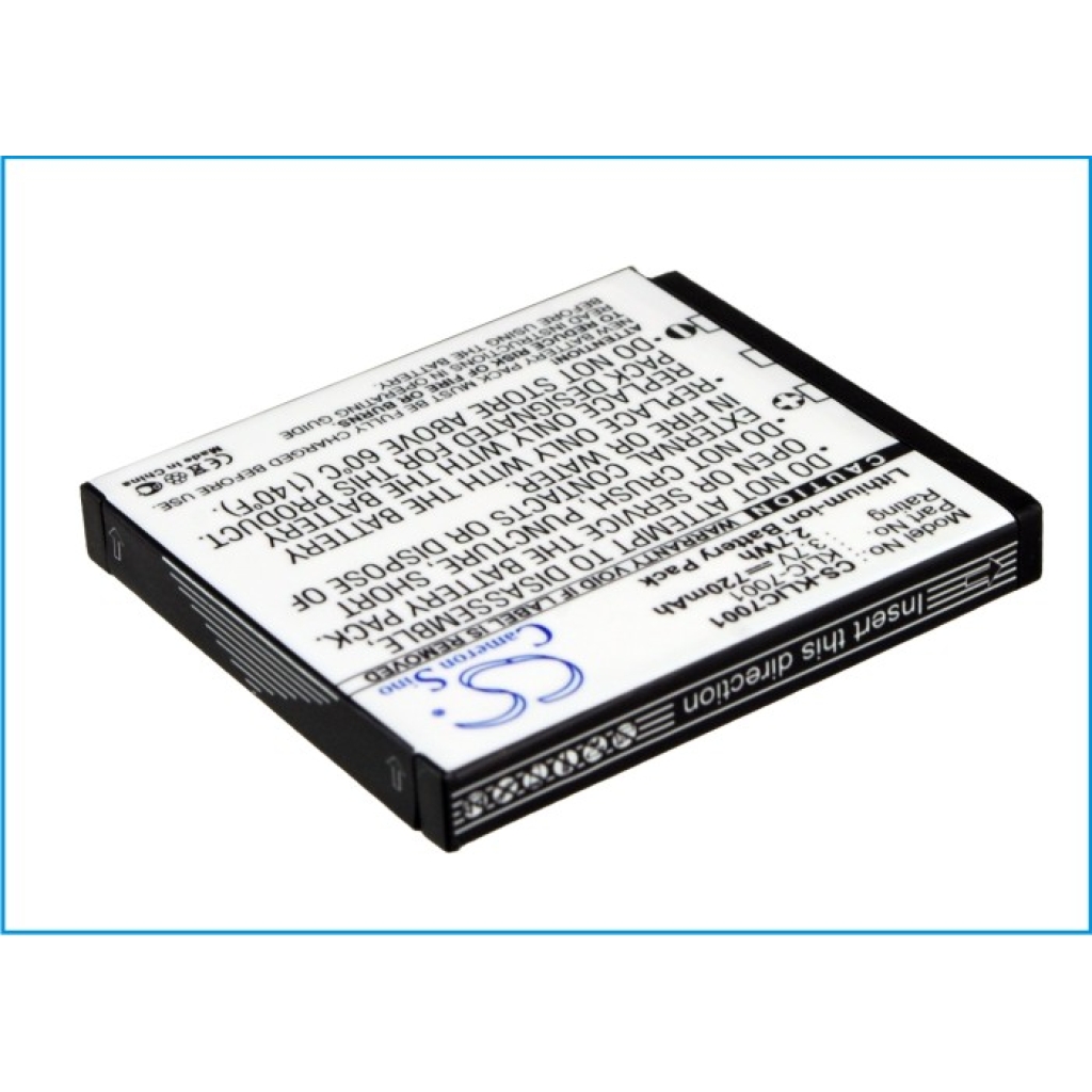 Camera Battery BenQ CS-KLIC7001