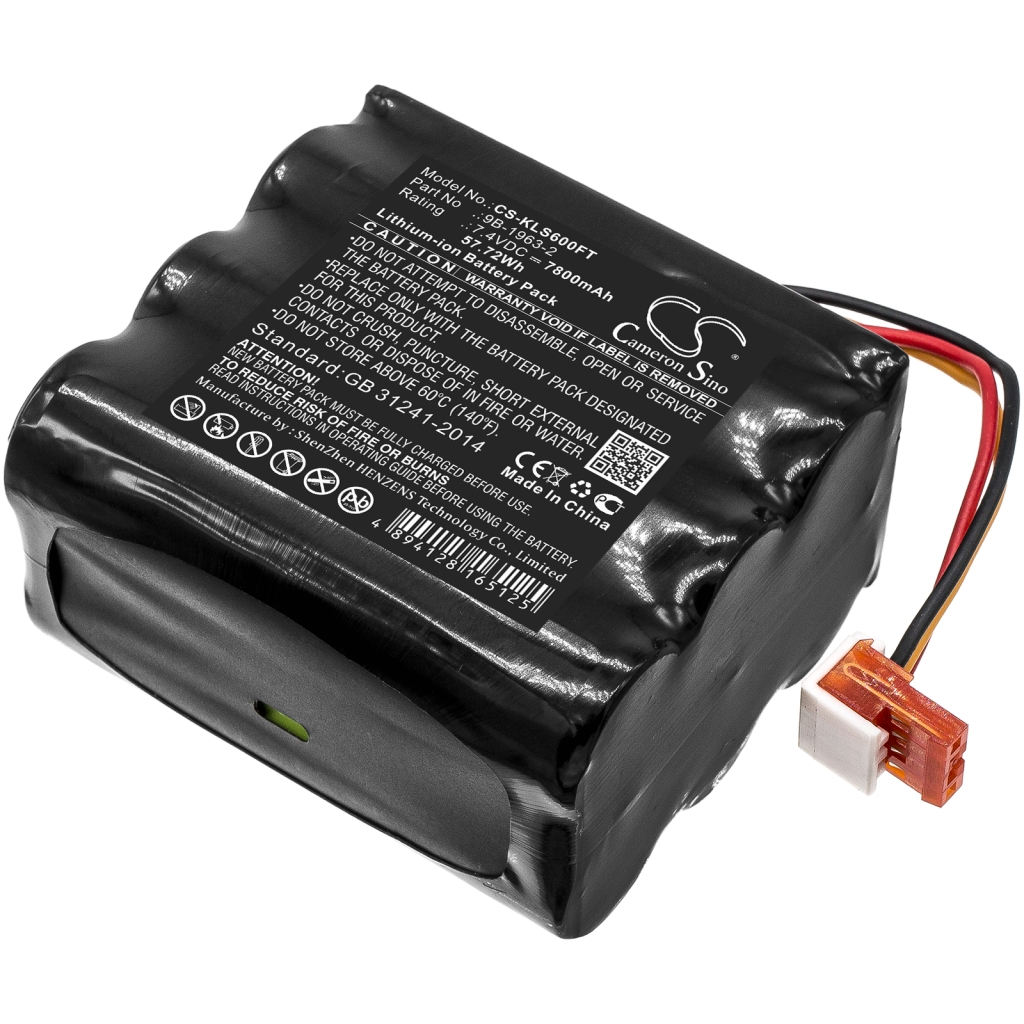 Batterijen Vervangt 9B-1963-3