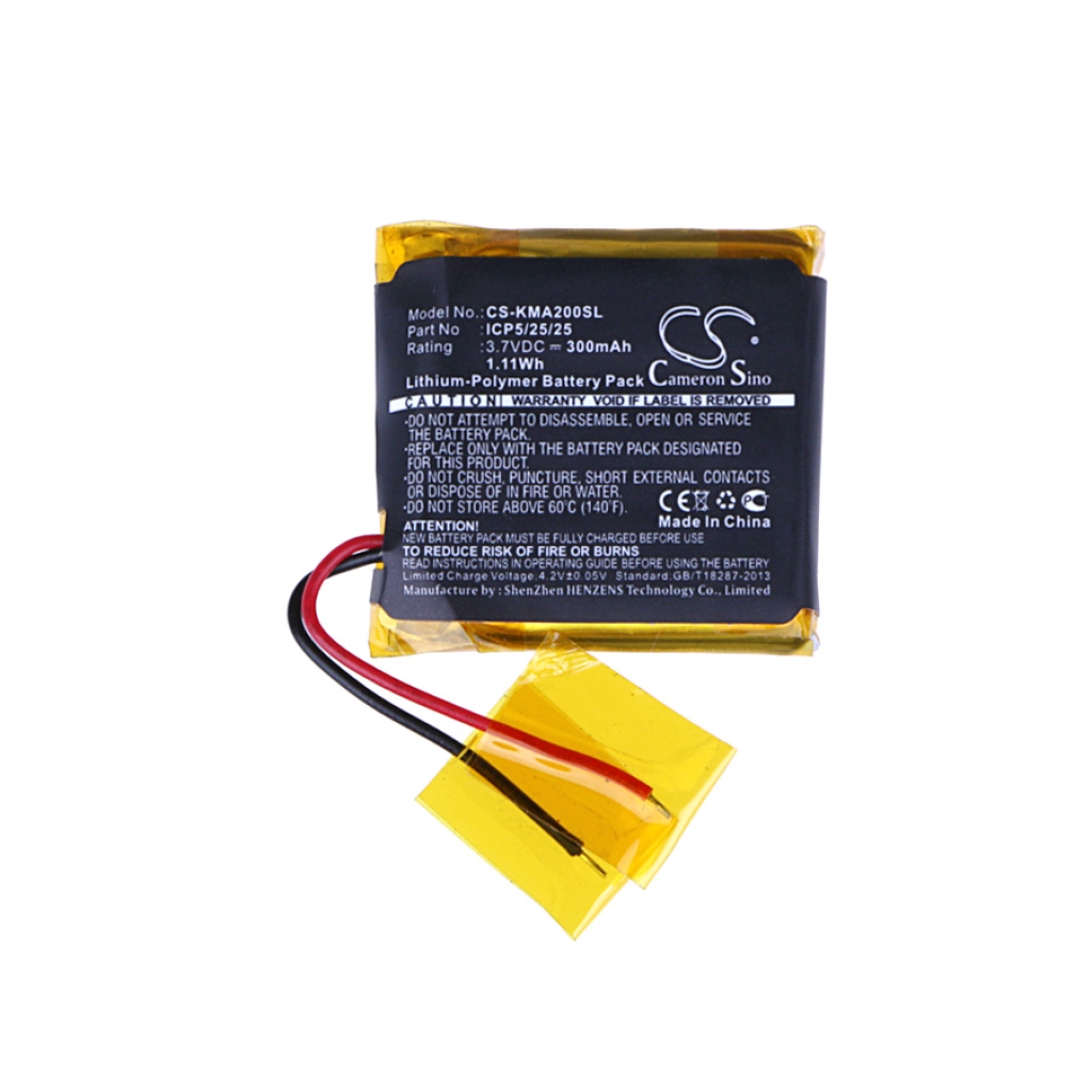 Compatibele batterijvervanging voor Rocketfish ICP5/25/25