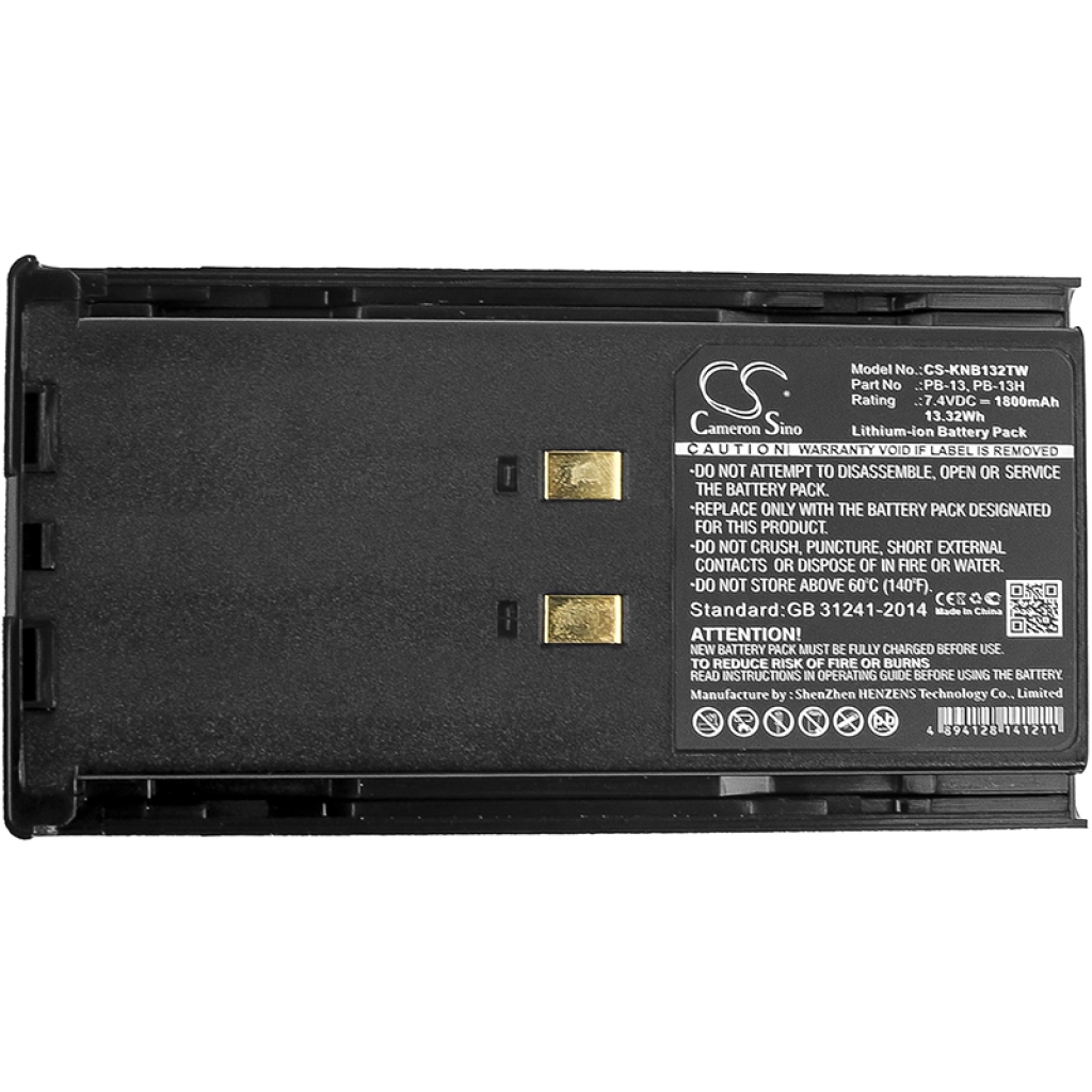 Batterijen Vervangt PB-13