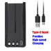 Batterij voor tweerichtingsradio Kenwood TK-3307M2