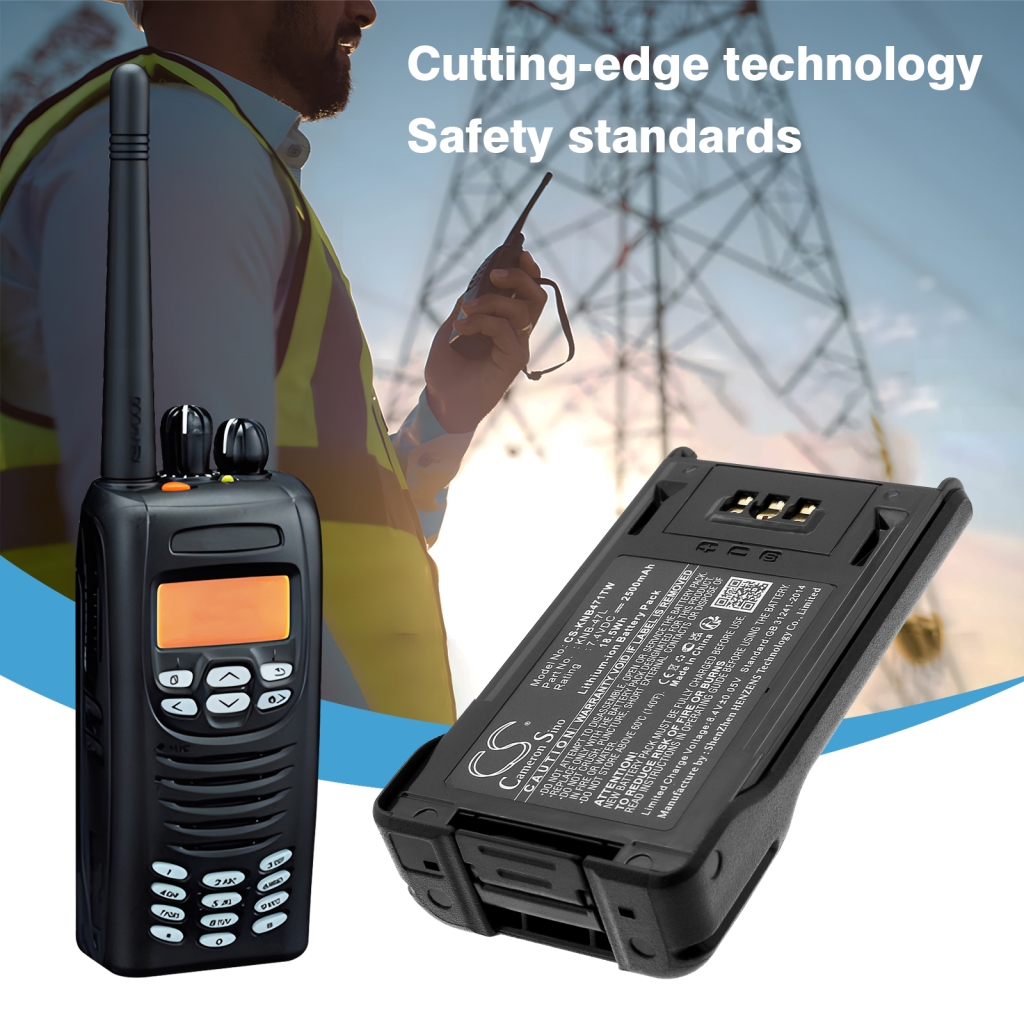 Batterij voor tweerichtingsradio Kenwood CS-KNB471TW