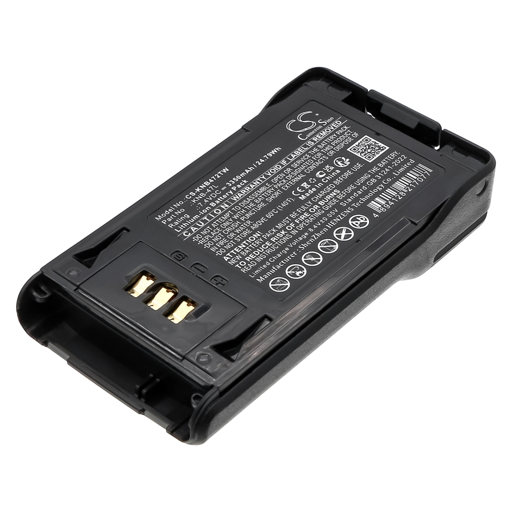 Batterij voor tweerichtingsradio Kenwood CS-KNB472TW