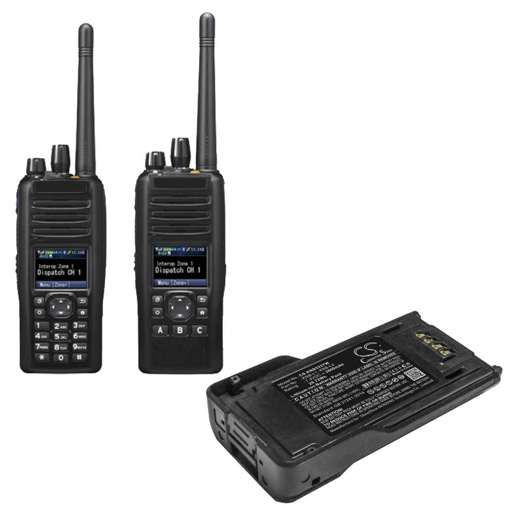 Batterij voor tweerichtingsradio Kenwood CS-KNB533TW