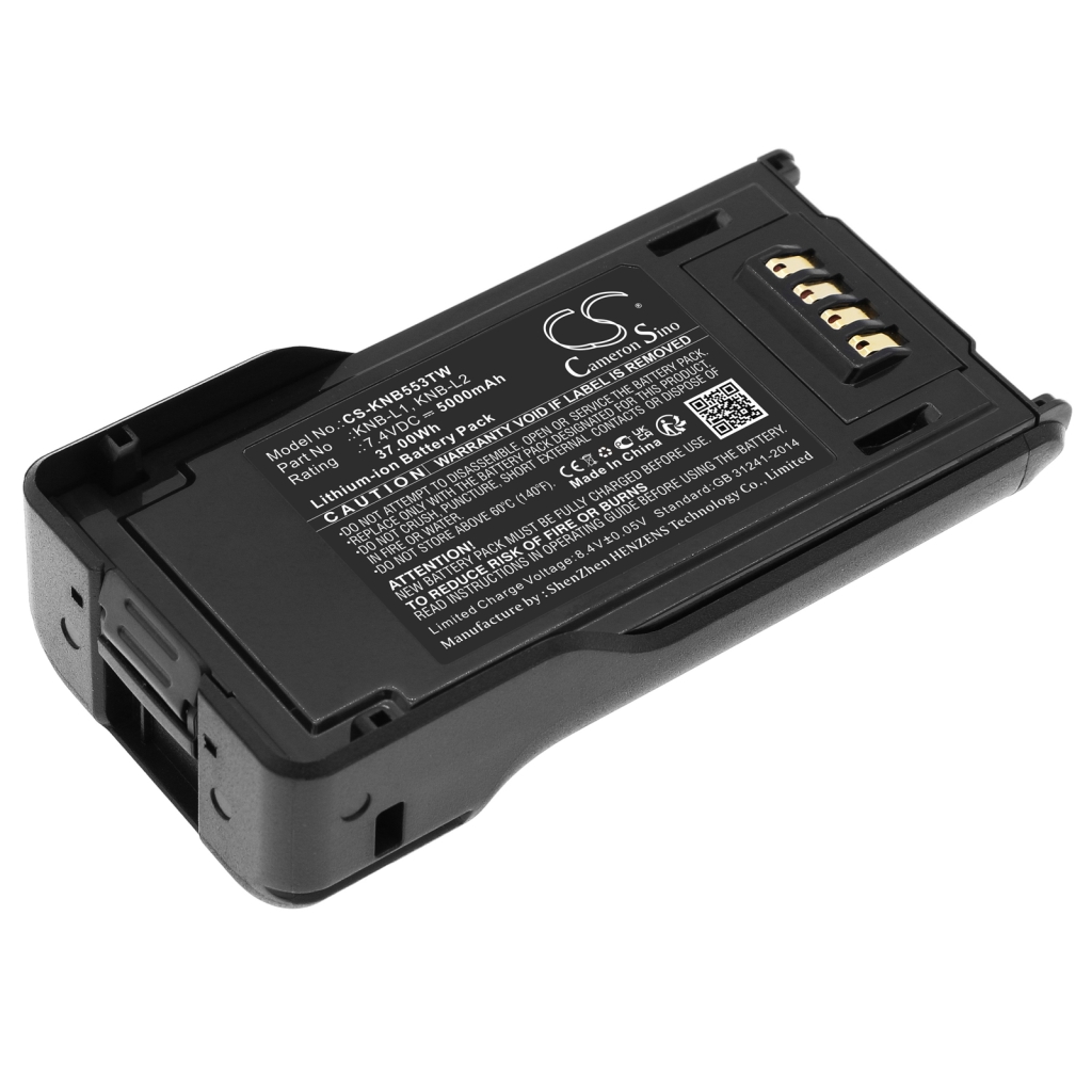 Batterij voor tweerichtingsradio Kenwood CS-KNB553TW