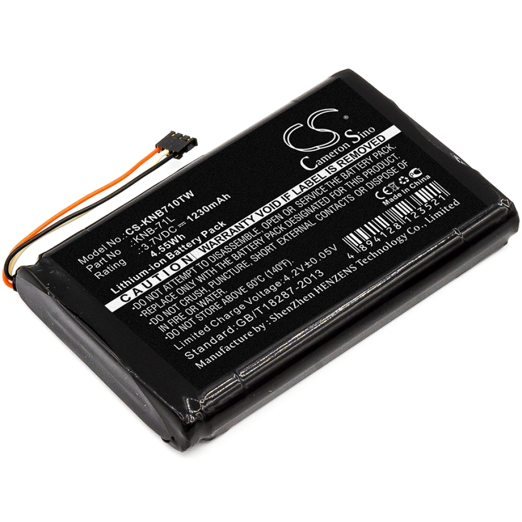 Batterij voor tweerichtingsradio Kenwood CS-KNB710TW