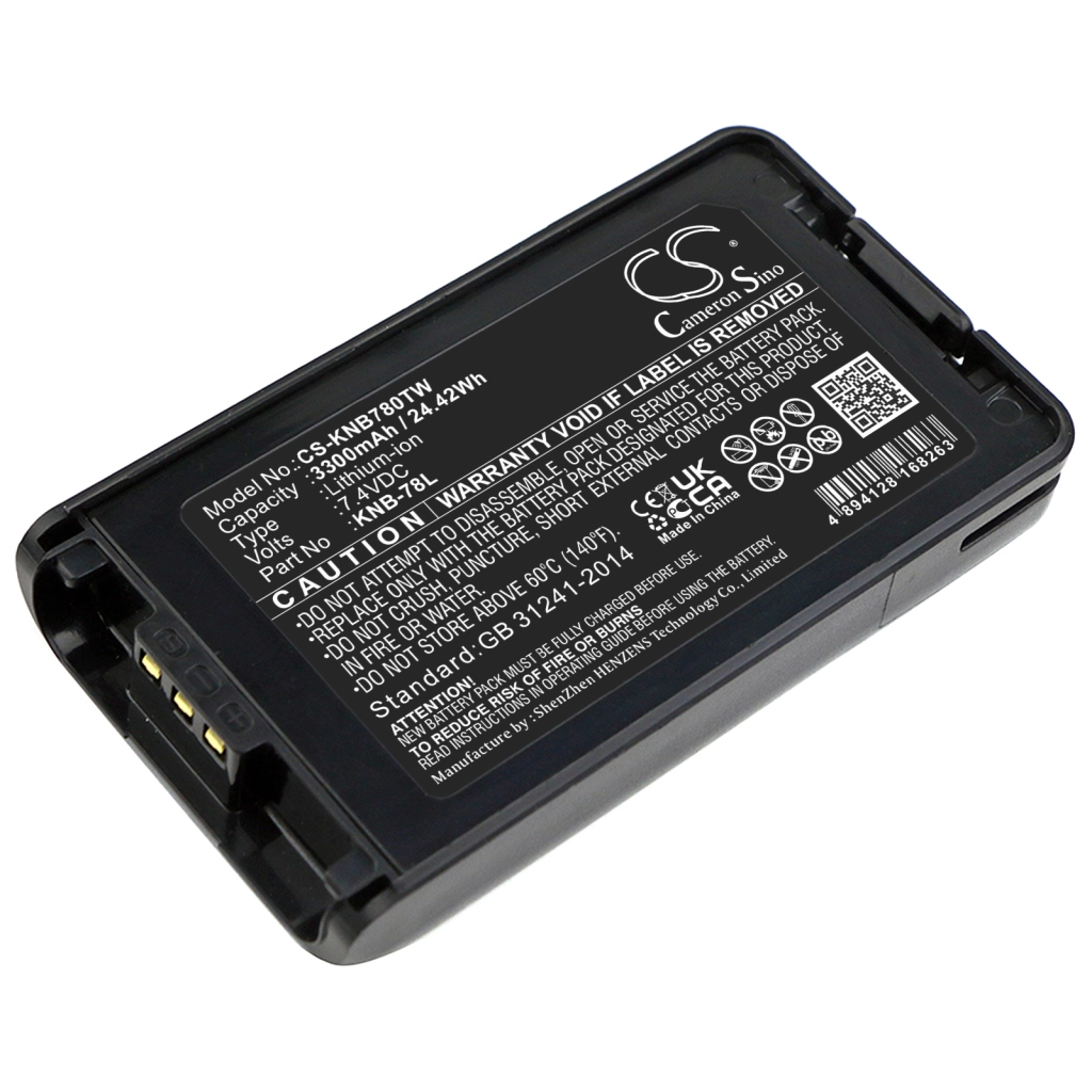 Batterijen Vervangt KNB-56N