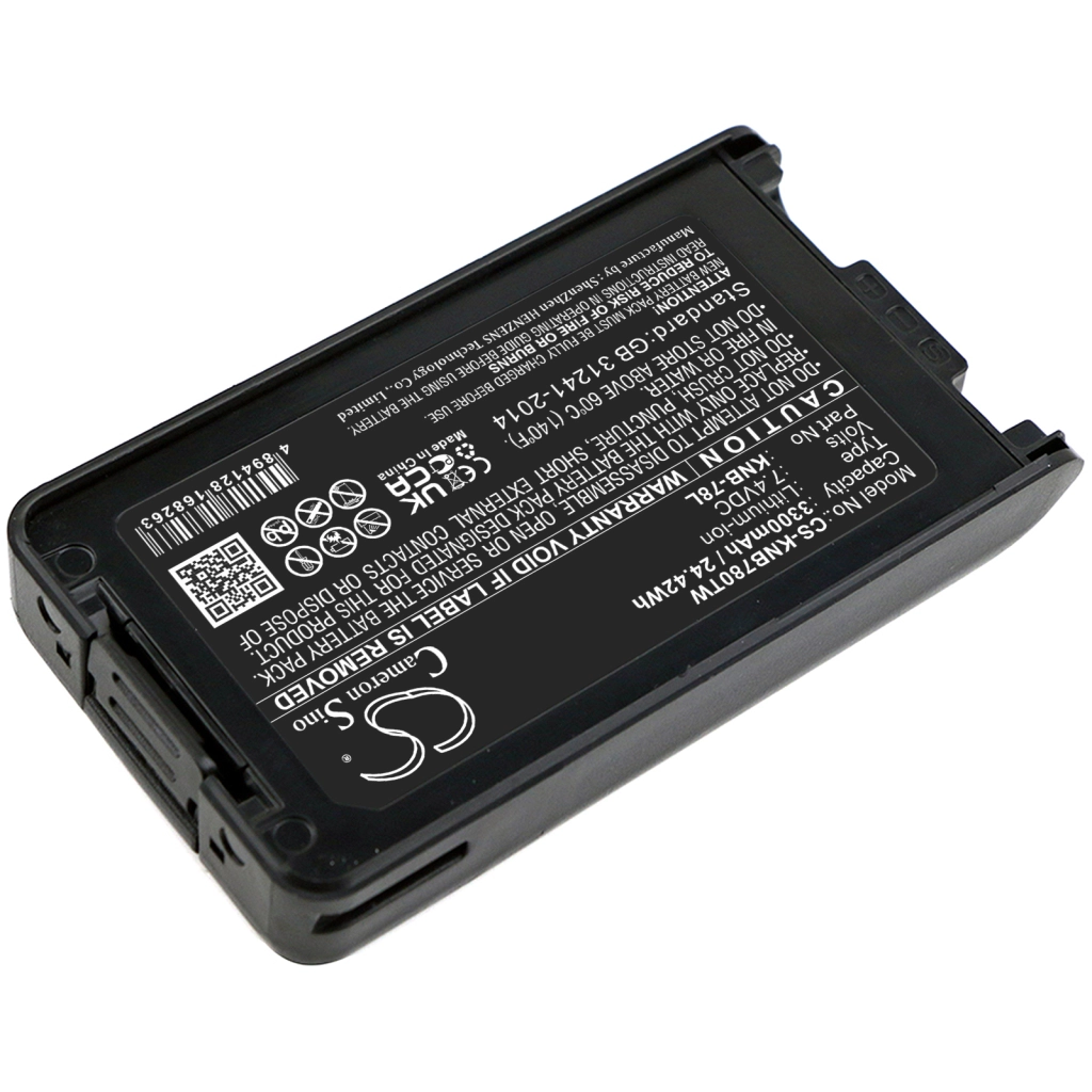 Batterijen Vervangt KNB-56N