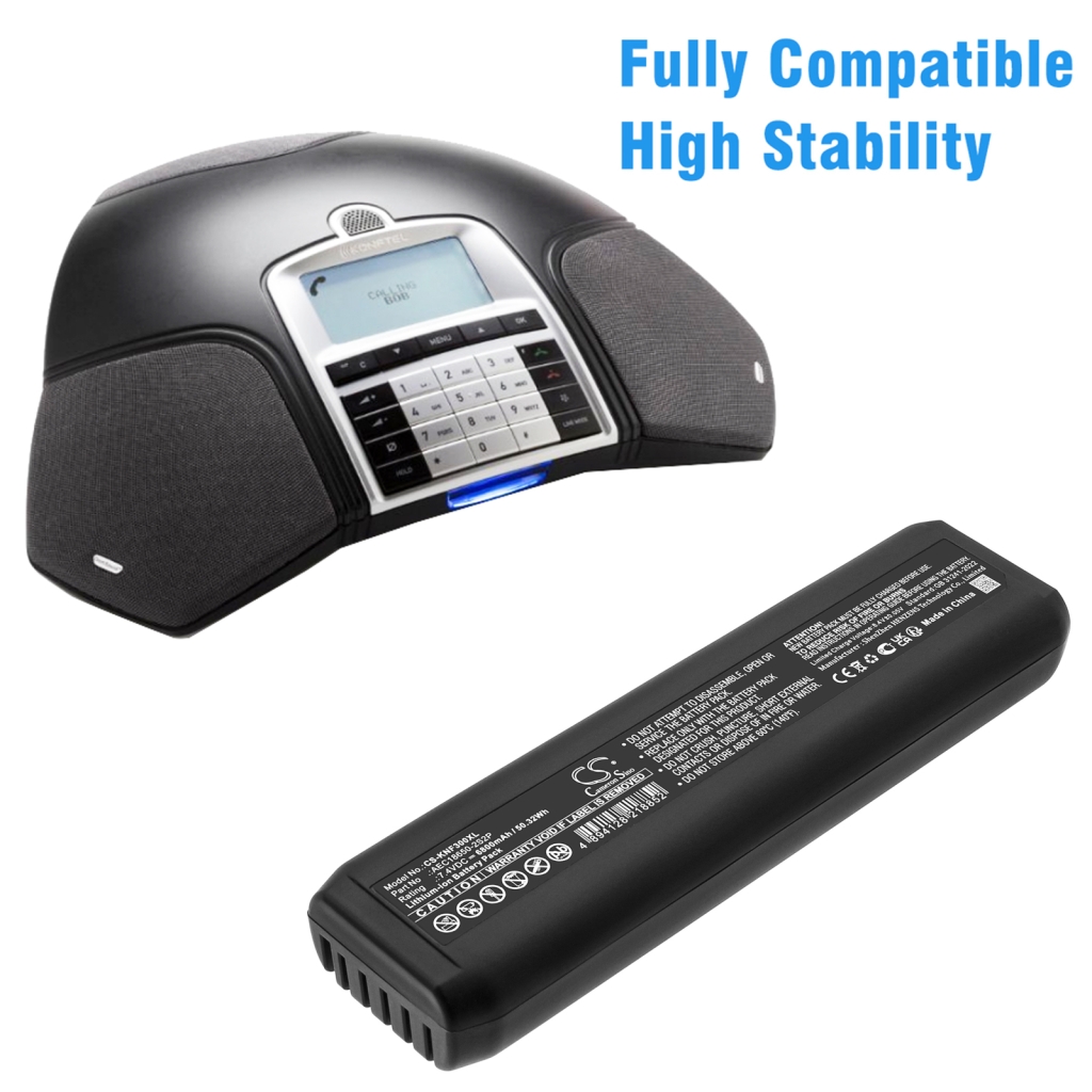 Batterijen Batteries for communication and conferencing CS-KNF300XL