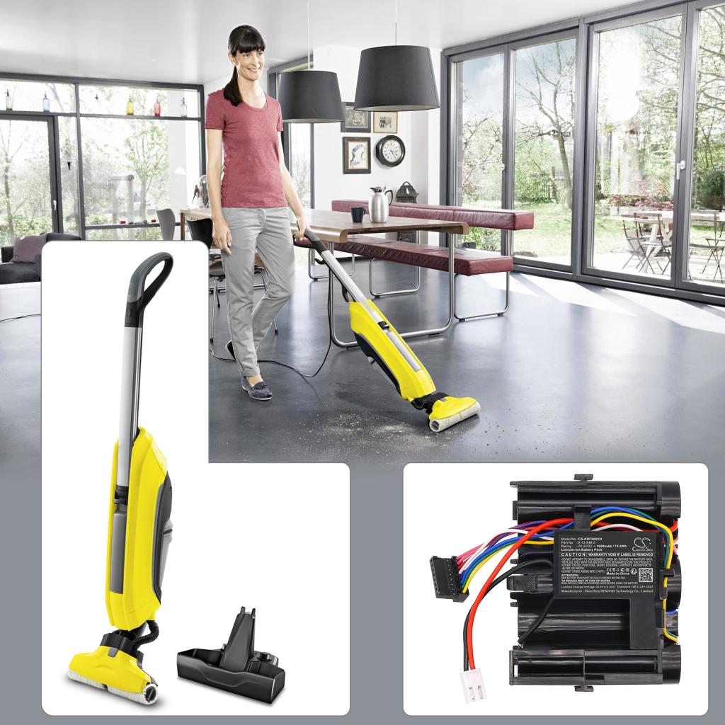 Karcher Batterijen voor stofzuigers CS-KRF500VH