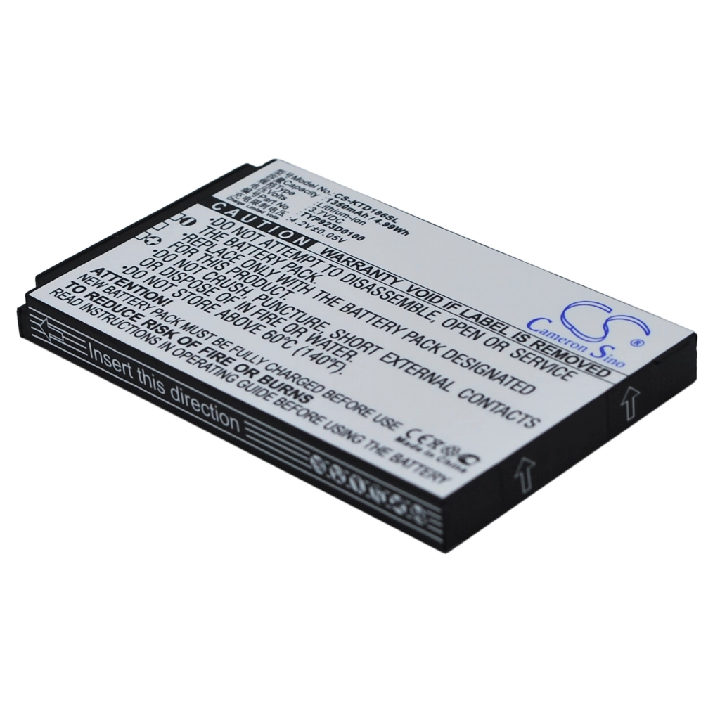 Batterijen Vervangt TYP923D0100