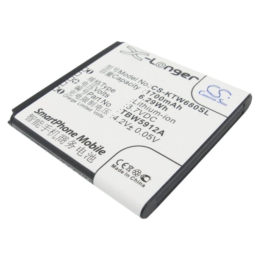 Mobile Phone Battery K-Touch CS-KTW680SL