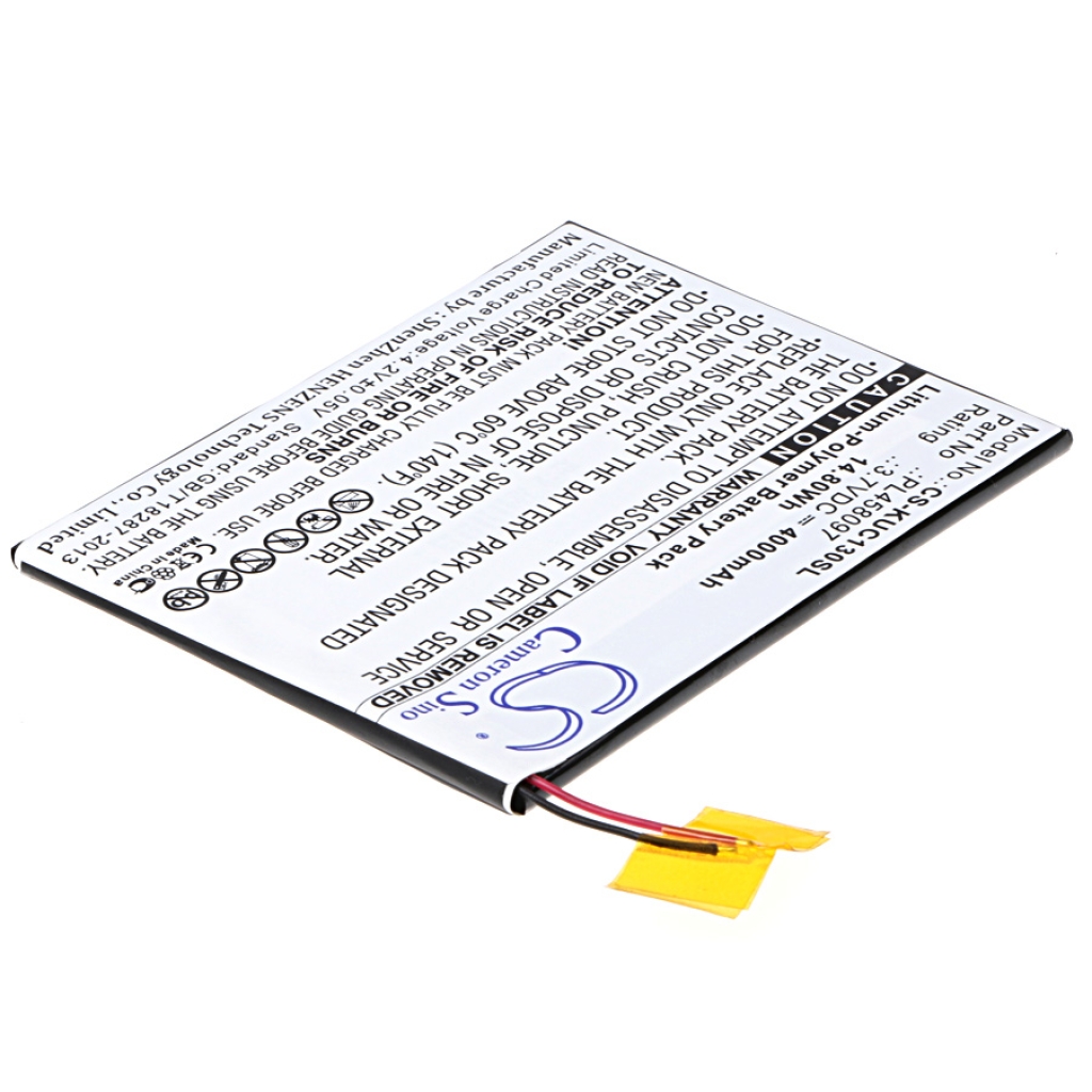 Compatibele batterijvervanging voor Kurio PL458097