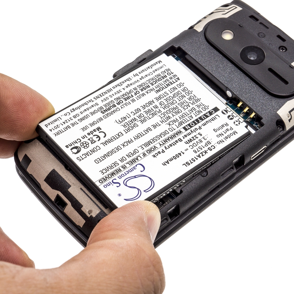 Compatibele batterijvervanging voor Kazuna BP1578