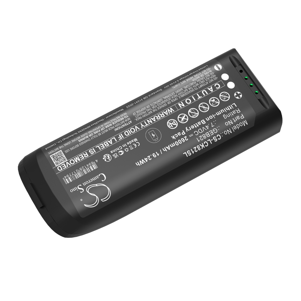 Batterijen Vervangt GEB821