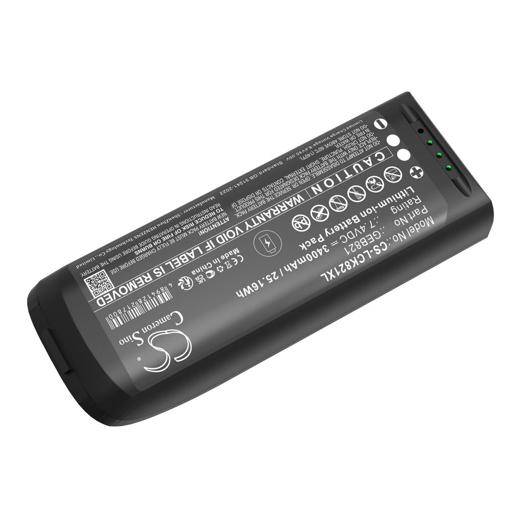 Batterijen Vervangt GEB821