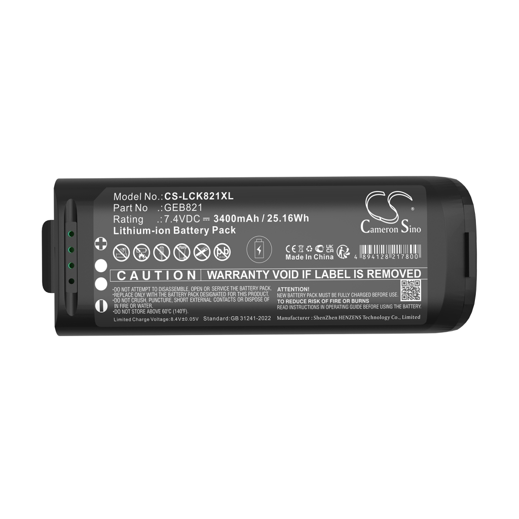 Batterijen Vervangt GEB821
