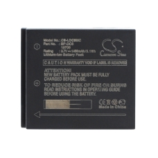 Compatibele batterijvervanging voor LEICA 18706,BP-DC8,EA-DC-8