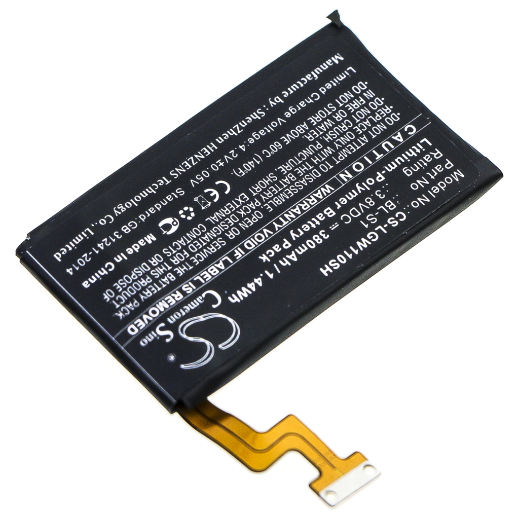 Batterijen Smartwatch batterij CS-LGW110SH
