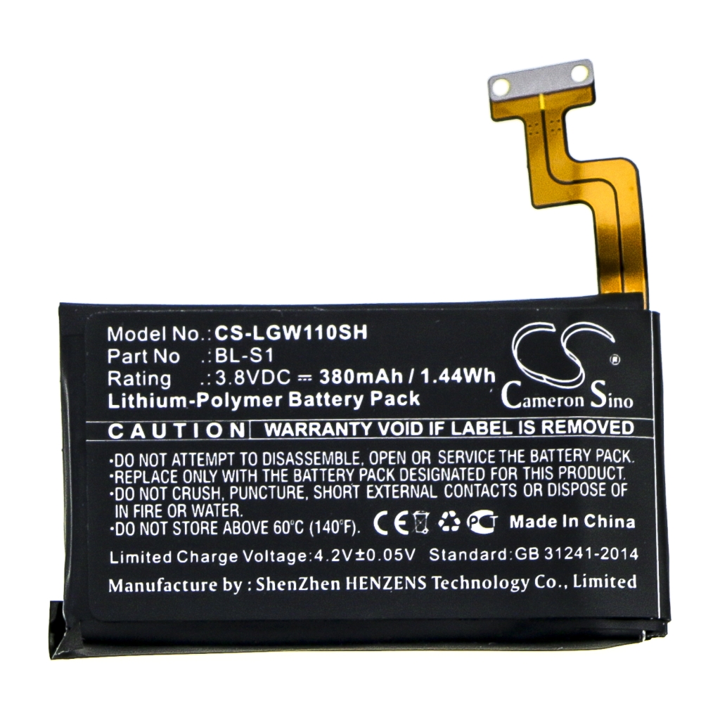 Batterijen Smartwatch batterij CS-LGW110SH