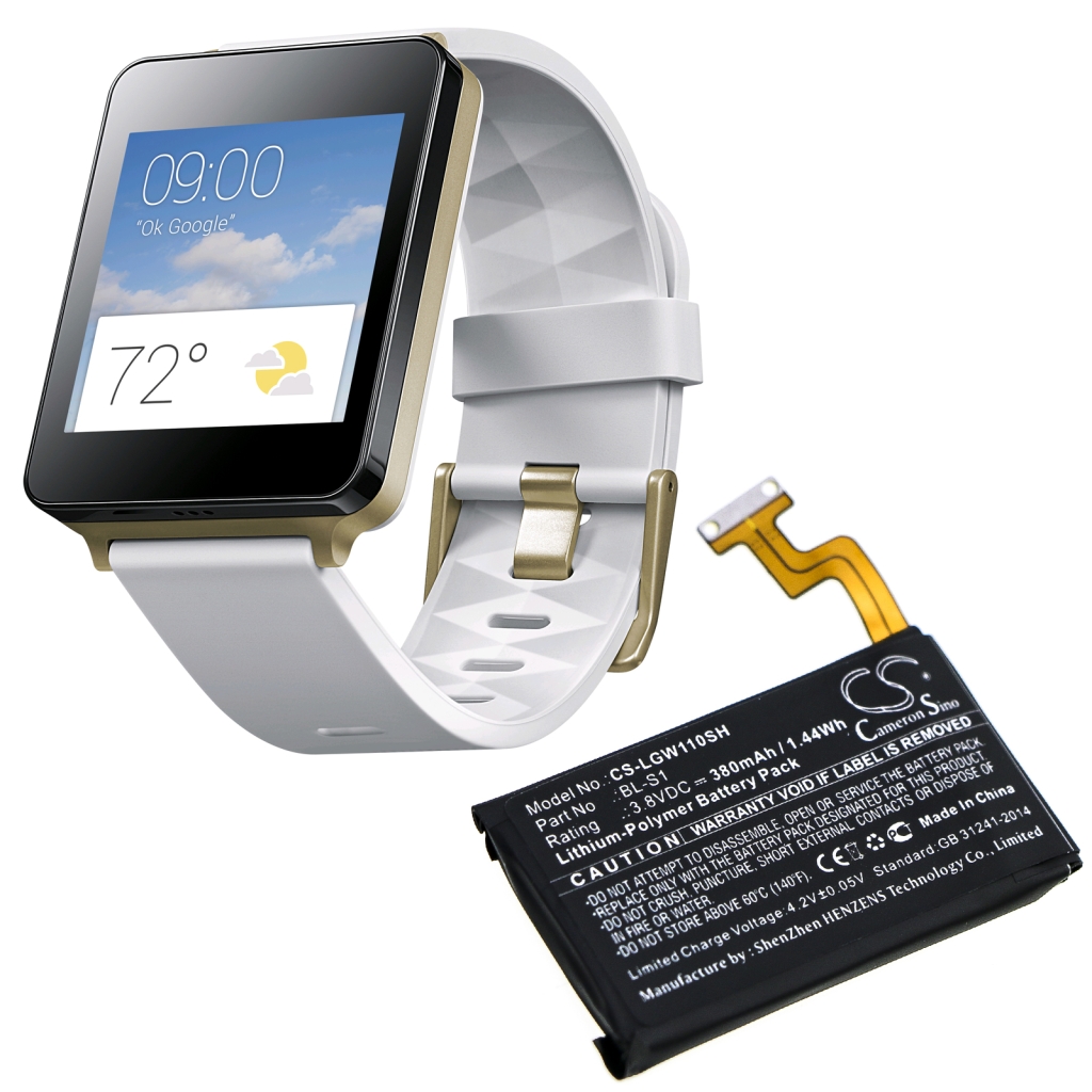 Batterijen Smartwatch batterij CS-LGW110SH
