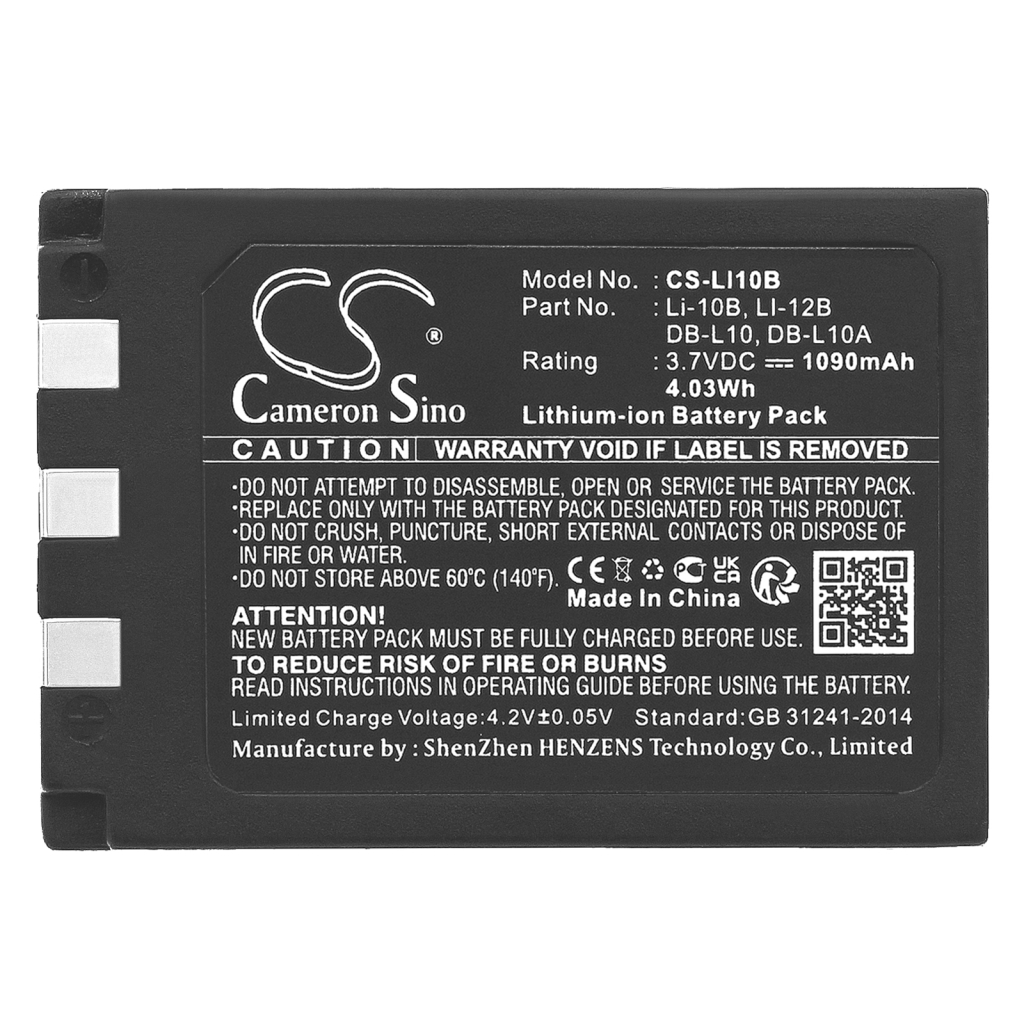 Batterij voor camera Sanyo Xacti VPC-J1EX