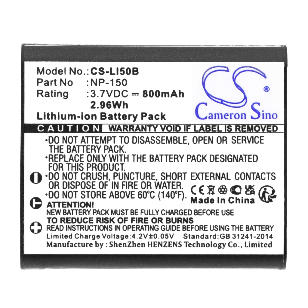 Camera Battery Olympus Tough TG-610