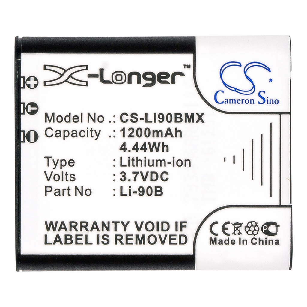 Batterij voor camera Olympus Stylus XZ-2 iHS