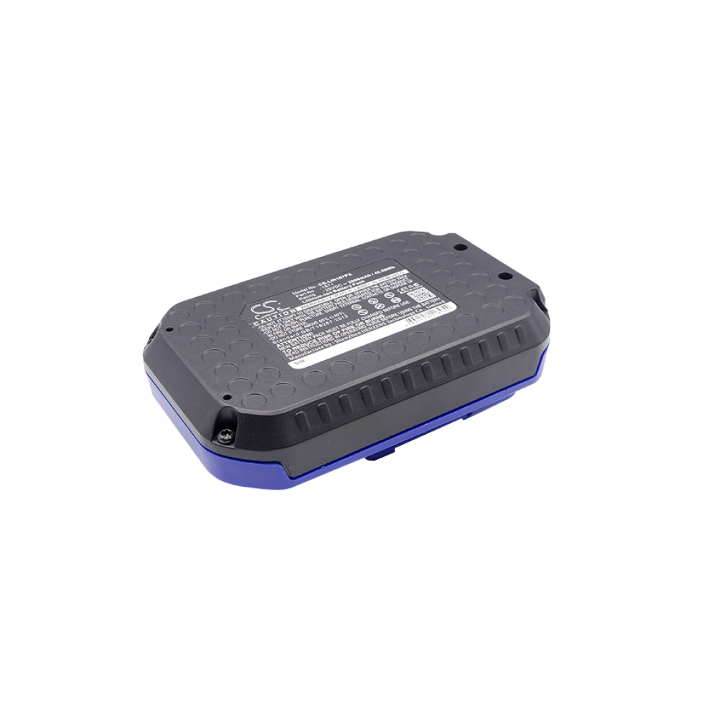 CS-LIN187PX 20V tool battery, underside with label