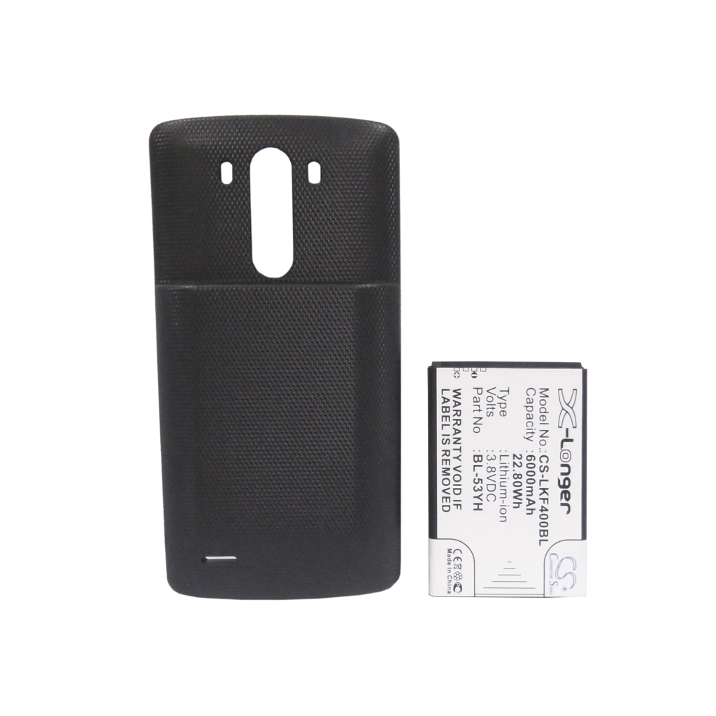 Battery compatible with LG CS-LKF400BL